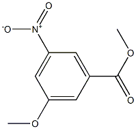 METHYL 3-METHOXY-5-NITROBENZOATE 结构式