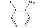 2,3,5-Trifluoropyridin-4-Amine 结构式