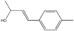 4-(4-methylphenyl)-3-buten-2-ol 结构式