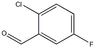 5-氟-2-氯苯甲醛 结构式