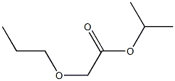 ISO-PROPYL PROPOXYACETATE 结构式