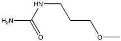 3-METHOXYPROPYLUREA 结构式