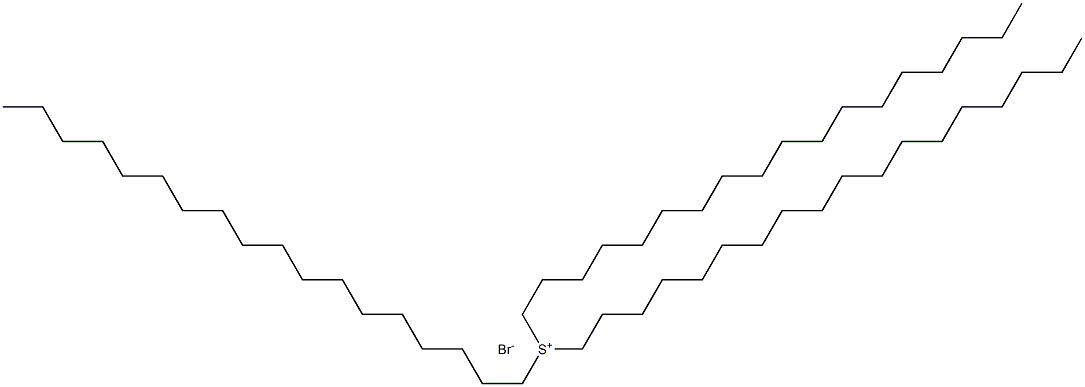 TRIOCTADECYLSULFONIUM BROMIDE 结构式