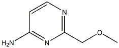 2-METHOXYMETHYL-PYRIMIDIN-4-YLAMINE 结构式