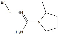 2-METHYLPYRROLIDINE-1-CARBOXIMIDAMIDE HYDROBROMIDE 结构式