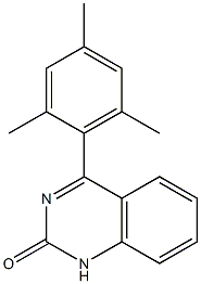 4-MESITYLQUINAZOLIN-2(1H)-ONE 结构式