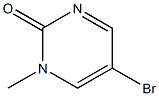 5-BROMO-1-METHYLPYRIMIDIN-2(1H) -ONE 结构式