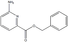 BENZYL 6-AMINOPYRIDINE-2-CARBOXYLATE 结构式