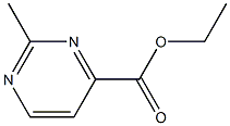 ETHYL 2-METHYL-4-PYRIMIDINECARBOXYLATE 结构式