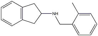 N-(2-METHYLBENZYL)INDAN-2-AMINE 结构式