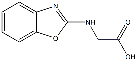 N-1,3-BENZOXAZOL-2-YLGLYCINIC ACID 结构式