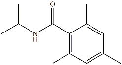 N-ISOPROPYL-2,4,6-TRIMETHYLBENZAMIDE 结构式