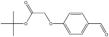 TERT-BUTYL (4-FORMYLPHENOXY)ACETATE 结构式