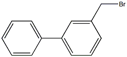 3-溴甲基联苯 结构式