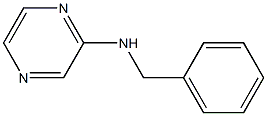 N-benzyl-N-(2-pyrazinyl)amine 结构式