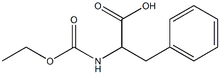 2-[(ethoxycarbonyl)amino]-3-phenylpropanoic acid 结构式