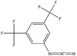 3,5-di(trifluoromethyl)phenyl azide 结构式