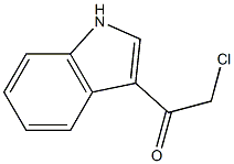 3-Chloracetyl-indol 结构式