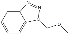1-(methoxymethyl)-1H-1,2,3-benzotriazole 结构式