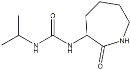 N-isopropyl-N'-(2-oxoazepan-3-yl)urea 结构式