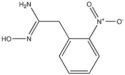 N'-hydroxy-2-(2-nitrophenyl)ethanimidamide 结构式