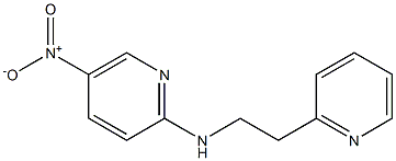 N2-[2-(2-pyridyl)ethyl]-5-nitropyridin-2-amine 结构式