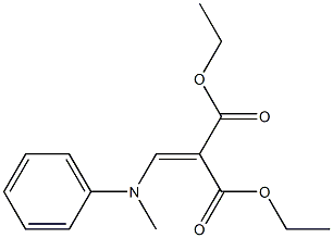 diethyl 2-[(methylanilino)methylidene]malonate 结构式