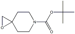 tert-butyl 1-oxa-6-azaspiro[2.5]octane-6-carboxylate 结构式