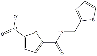 N2-(2-thienylmethyl)-5-nitro-2-furamide 结构式