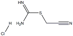 cyanomethyl imidothiocarbamate hydrochloride 结构式
