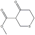 Methyl tetrahydrothiopyran-4-one-3-carboxylate 结构式