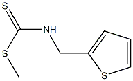 methyl N-(2-thienylmethyl)carbamodithioate 结构式