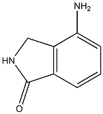 4-amino-1-isoindolinone 结构式