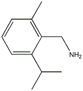 (2-isopropyl-6-methylphenyl)methanamine 结构式