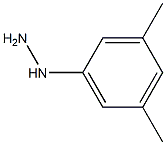 (3,5-DIMETHYL-PHENYL)HYDRAZIN 结构式