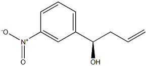 (R)-1-(3-NITRO-PHENYL)-BUT-3-EN-1-OL 结构式