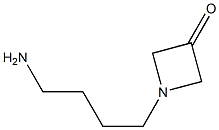 1-(4-aminobutyl)azetidin-3-one 结构式