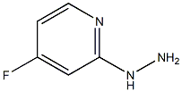 1-(4-fluoropyridin-2-yl)hydrazine 结构式