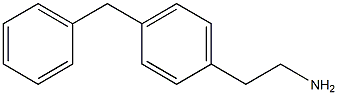 2-(4-benzylphenyl)ethanamine 结构式