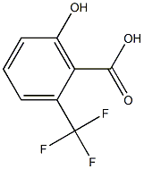 2-(trifluoromethyl)-6-hydroxybenzoic acid 结构式