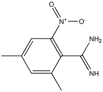 2,4-dimethyl-6-nitrobenzamidine 结构式