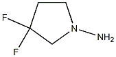 3,3-Difluoro-pyrrolidin-1-ylamine 结构式