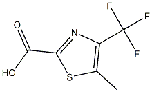 5-methyl-4-(trifluoromethyl)thiazole-2-carboxylic acid 结构式