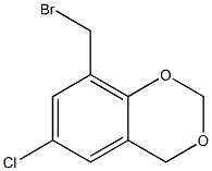 8-(bromomethyl)-6-chloro-4H-benzo[d][1,3]dioxine 结构式