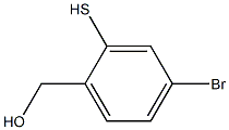 4-Bromo-2-mercaptobenzyl alcohol 结构式