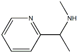 N-Methyl-N-(1-pyridin-2-ylethyl)amine 结构式