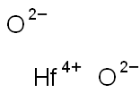 氧化铪溅射靶材 76.2MM (3.0IN) DIA X 6.35MM (0.25IN) THICK, 结构式