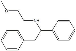 (1,2-diphenylethyl)(2-methoxyethyl)amine 结构式