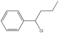 (1-chlorobutyl)benzene 结构式
