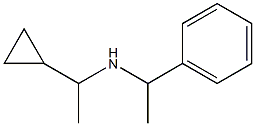 (1-cyclopropylethyl)(1-phenylethyl)amine 结构式